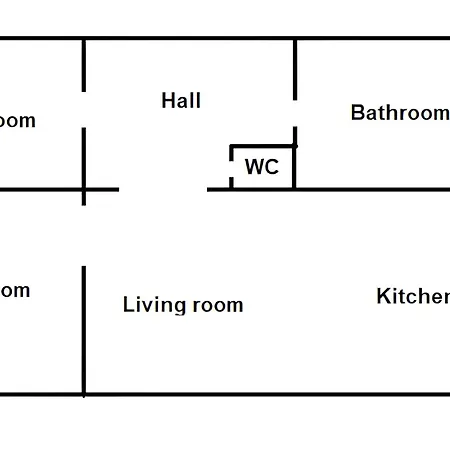 3 Room Apartment Near The Train Station And Center Братислава Екстер'єр фото